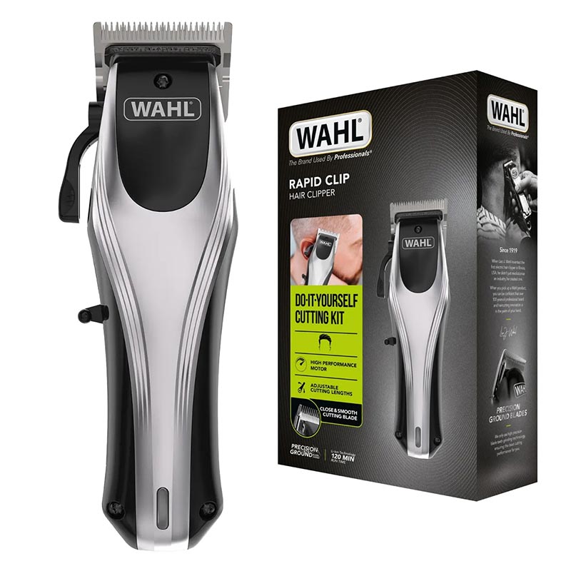 WAHL RAPID CLIP Cord Cordless Hair Clipper ZAZOPOULOS